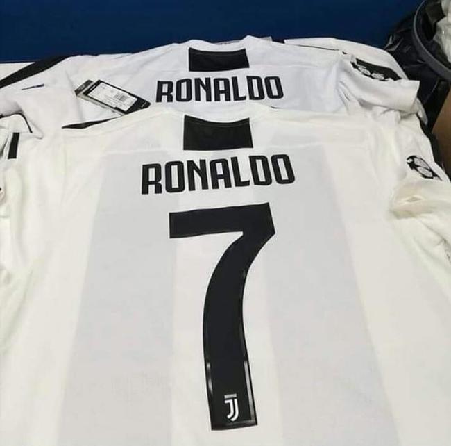 Juventus designer en ny skjorte for C Ronaldo